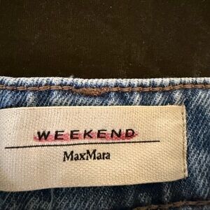 MaxMara Weekend Classic Blue Wide Leg Jeans